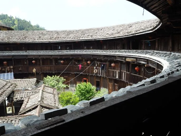 Ronde Tulou dorp bij Yongding
